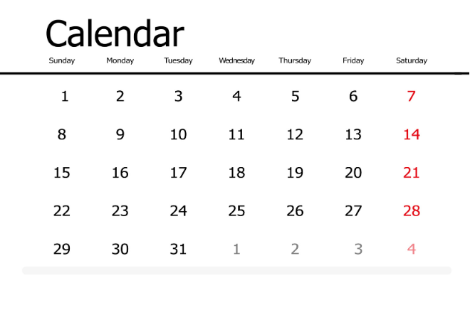Calendar showing the weekly schedule for The High-Carat Club's live coaching sessions and events.