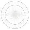 Subtle The High-Carat Club Logo: Premium network for scaling luxury jewellery and product businesses.